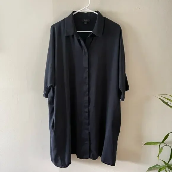 COS | Dresses | Cos Oversized Boxy Shirt Dress Women Medium Black Casual Minimalist Mini Simple | Poshmark COS | Dresses | Cos Oversized Boxy Shirt Dress Women Medium Black Casual Minimalist Mini Simple | Poshmark